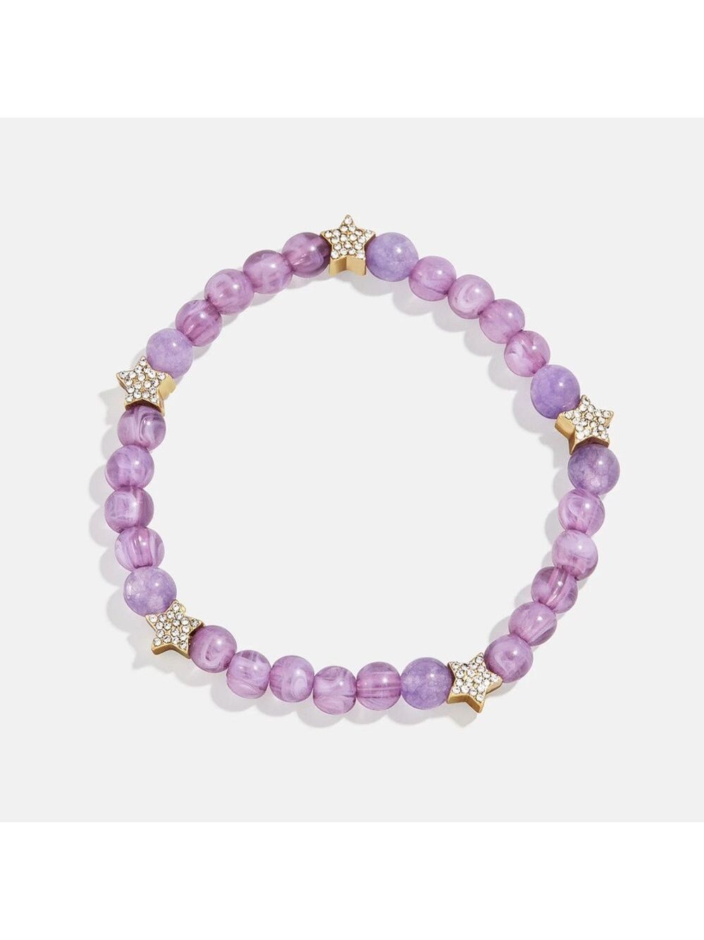 BaubleBar Peace Of Mind Star Semi Precious Stretch Bracelet New